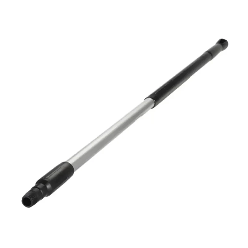 Vikan Black Aluminium Broom Handle 1.31m Ergonomic 31mm Diameter for Use with Vikan Brooms 29359