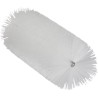 Vikan White Bottle Brush, 28 mm Bristle Length, 200 mm Overall Length, 60 mm Brush Diameter, Polyester Bristle 53565