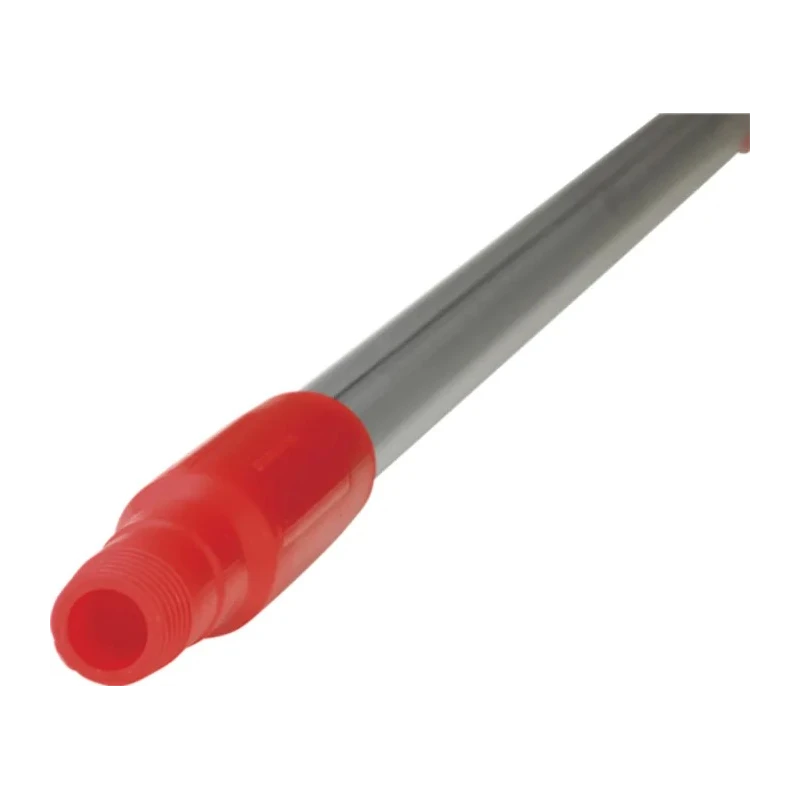 Vikan Red Aluminium Ergonomic Broom Handle 1.51 m Diameter 31 mm 29374