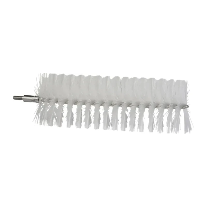 Vikan White Bottle Brush, 28 mm Bristle Length, 200 mm Overall Length, 60 mm Brush Diameter, Polyester Bristle 53565