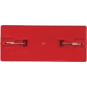 Vikan Nylon Stainless Steel Polypropylene Red Mop Head 55004