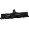Vikan Push Broom with Black Polypropylene Bristles for Dry and Wet Areas 31749