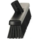 Vikan Push Broom with Black Polypropylene Bristles for Dry and Wet Areas 31749