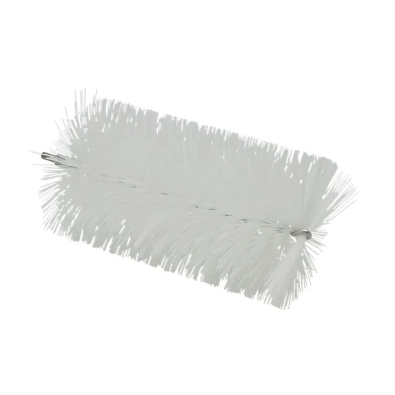 Vikan White Bottle Brush Polyester Bristles, 100mm Bristle Length, 90mm Diameter, 200mm Overall Length 53915