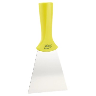 Vikan Stainless Steel Plastic Hand Scraper, Food Processing Safe, 205mm Length 100mm Width 40116