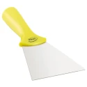 Vikan Stainless Steel Plastic Hand Scraper, Food Processing Safe, 205mm Length 100mm Width 40116