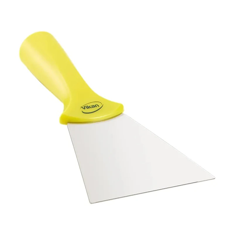 Vikan Stainless Steel Plastic Hand Scraper, Food Processing Safe, 205mm Length 100mm Width 40116