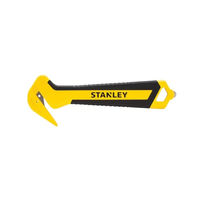 Stanley Safety Knife with Bi-Material Handle, Straight Blade, Strap Cutting Type STHT10356-0