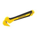Stanley Safety Knife with Bi-Material Handle, Straight Blade, Strap Cutting Type STHT10356-0