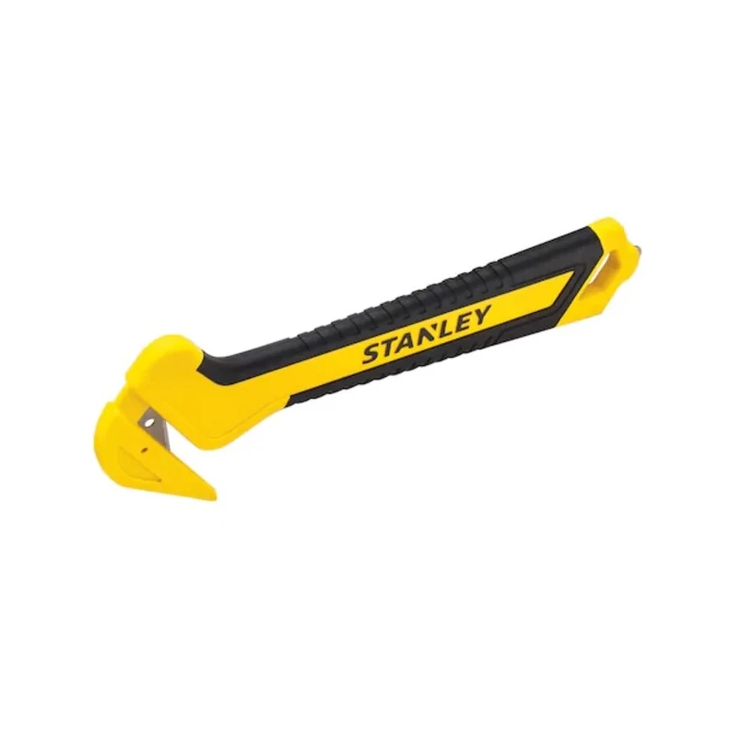Stanley Safety Knife with Bi-Material Handle, Straight Blade, Strap Cutting Type STHT10356-0