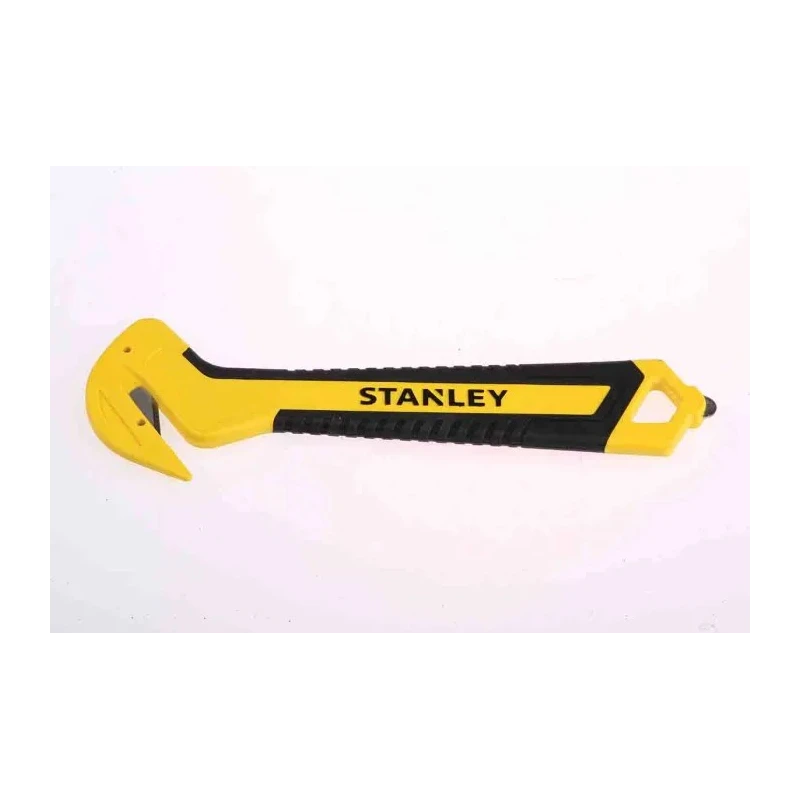 Stanley Safety Knife with Bi-Material Handle, Straight Blade, Strap Cutting Type STHT10356-0