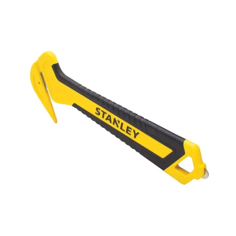 Stanley Safety Knife with Bi-Material Handle, Straight Blade, Strap Cutting Type STHT10356-0