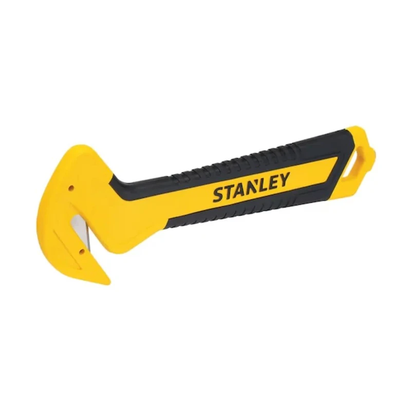 Stanley Safety Knife with Bi-Material Handle, Straight Blade, Strap Cutting Type STHT10356-0