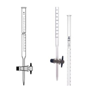 Burettes With Straight Bore PTFE Key Stocpcockfor lab image-1
