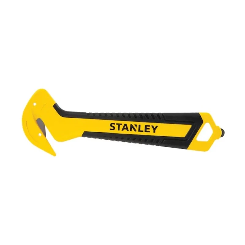 Stanley Safety Knife with Bi-Material Handle, Straight Blade, Strap Cutting Type STHT10356-0