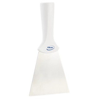 Vikan Stainless Steel Plastic Hand Scraper, 205mm Length, Food Processing Safe 40115