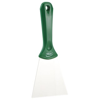 Vikan Stainless Steel Plastic Hand Scraper, 235mm Length, Plastic Handle, 1 Piece 40092