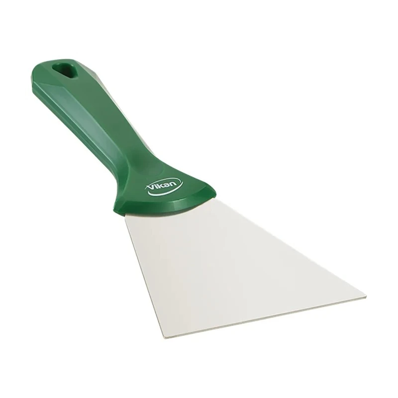 Vikan Stainless Steel Plastic Hand Scraper, 235mm Length, Plastic Handle, 1 Piece 40092