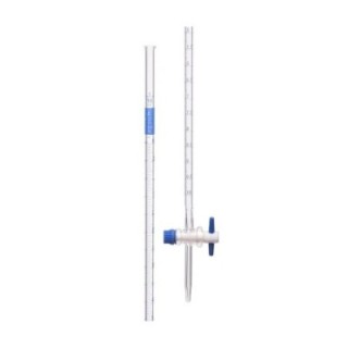 Burettes With Straight Bore PTFE Key Stocpcock for lab image-1