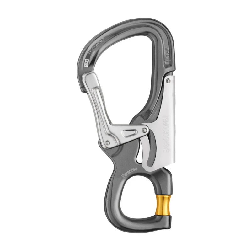 Petzl Aluminium Safety Carabiner with 25mm Gate Opening and 25kN Tensile Strength M043AA00