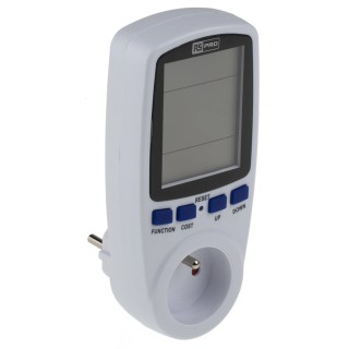 RS PRO Digital LCD Energy Meter with 1 Input 230V 50Hz Max 16A, Model 178-5376