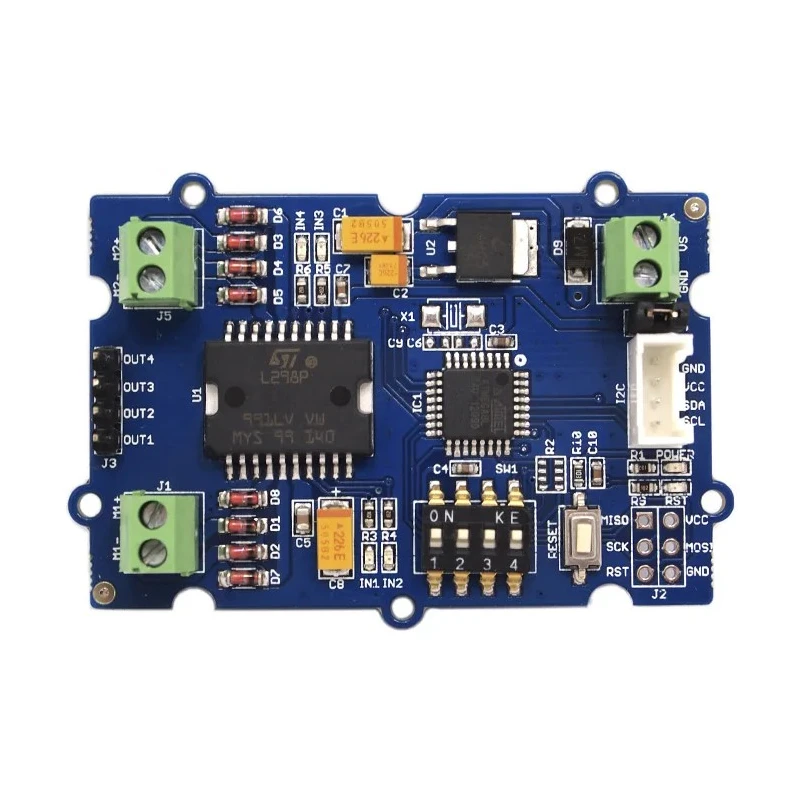 Seeed Studio Arduino Compatible Board Grove I2C Motor Driver with L298 Dual Channel H-Bridge Driver 2A per Channel 105020001