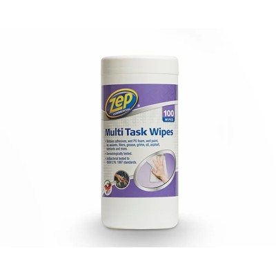 Zep Commercial Wet Anti-Bacterial Dispenser Box of 100 Per Pack 0100ZCMULTITWRS6