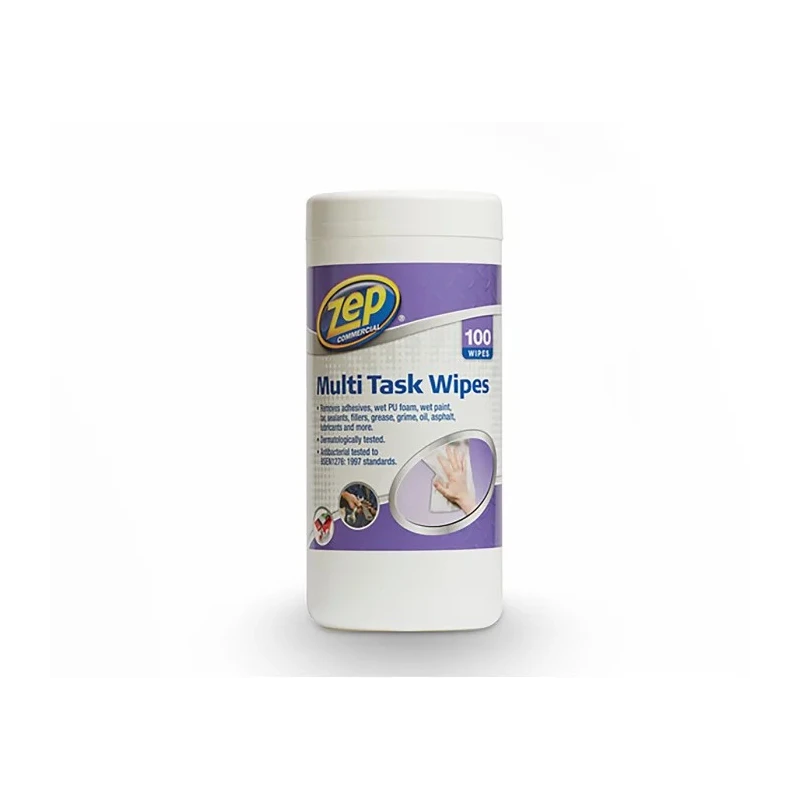 Zep Commercial Wet Anti-Bacterial Dispenser Box of 100 Per Pack 0100ZCMULTITWRS6