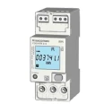 Socomec 1 Phase Electrical LCD Backlight Energy Meter Model with 1% Accuracy Italy 90mm Cutout Height 36mm Cutout 48503043