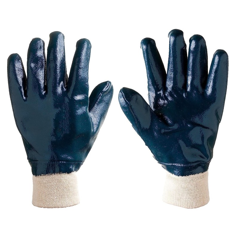 Buy Robustt PVC Coated Polyester Gloves Open Cuff - Pack of 100