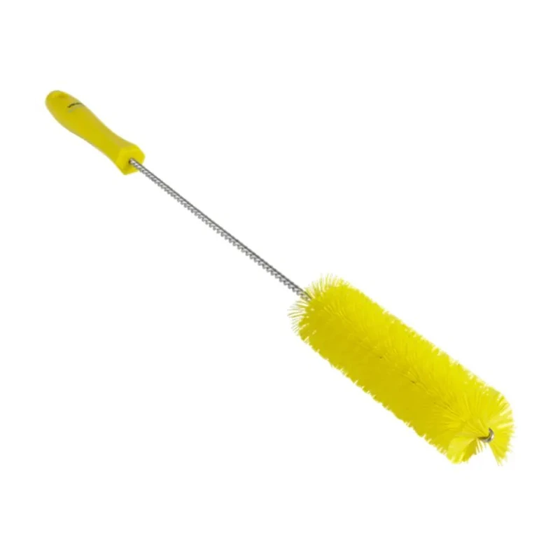 Vikan Yellow Bottle Brush 17 mm Bristle Length x 510 mm Overall Length x 40 mm Brush Diameter 53786