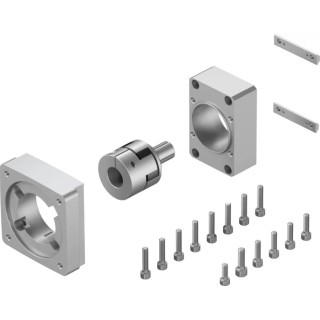 Festo Mounting Equipment IP40 for Electric Drives Transferable Torque 17Nm Lightweight 710g EAMM-A-R48-80P