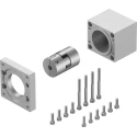Festo Mounting Equipment for Thermocouple or PRT Probe EAMM-A-S62-87A-G2, IP40, 17Nm Transferable Torque EAMM-A-S62-87A-G2
