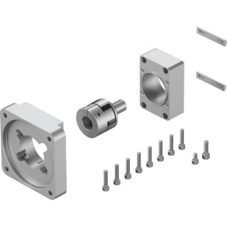 Festo Mounting Equipment for Electric Linear Actuators IP40, 17Nm Transferable Torque, 970g Lightweight EAMM-A-R48-100A