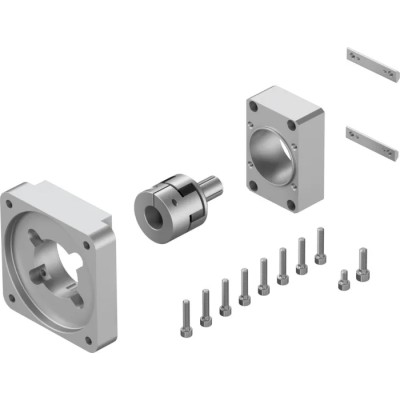 Festo Mounting Equipment for Electric Linear Actuators IP40, 17Nm Transferable Torque, 970g Lightweight EAMM-A-R48-100A