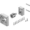 Festo Mounting Equipment for Electric Linear Actuators IP40, 17Nm Transferable Torque, 970g Lightweight EAMM-A-R48-100A