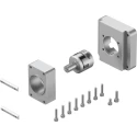 Festo Mounting Equipment for Electric Linear Actuators IP40, 17Nm Transferable Torque, 970g Lightweight EAMM-A-R48-100A