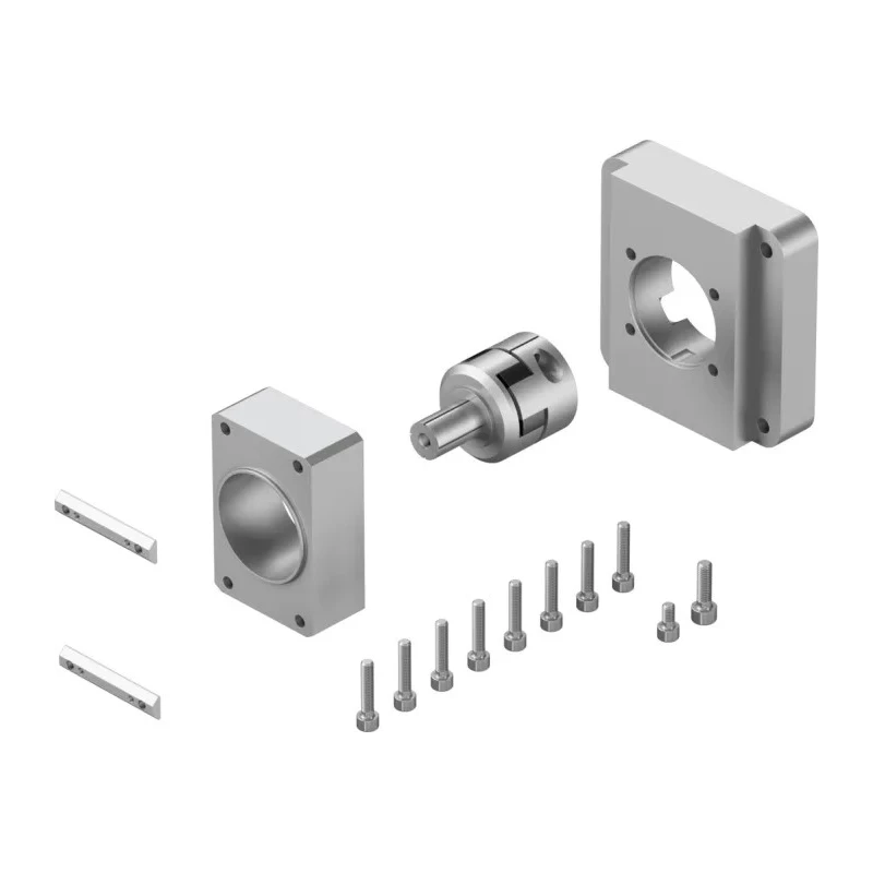 Festo Mounting Equipment for Electric Linear Actuators IP40, 17Nm Transferable Torque, 970g Lightweight EAMM-A-R48-100A