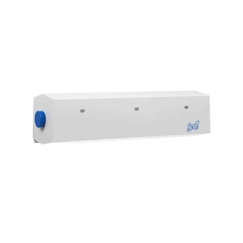 SCOTT Wipe Dispenser Wall Manual White Small Roll 560mm Width 148mm Height 150mm Depth 7056
