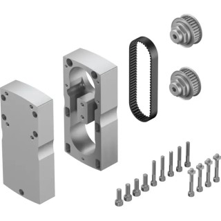 Festo Mounting Equipment for Electric Drives IP40, Compact, High Speed 5000r/min, Torque 9.5Nm, Model EAMM-U-86-D60-87A-102