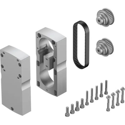 Festo Mounting Equipment for Electric Drives IP40, Compact, High Speed 5000r/min, Torque 9.5Nm, Model EAMM-U-86-D60-87A-102