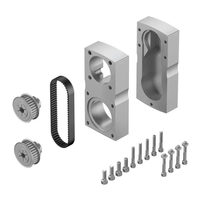 Festo Mounting Equipment for Electric Drives IP40, Compact, High Speed 5000r/min, Torque 9.5Nm, Model EAMM-U-86-D60-87A-102