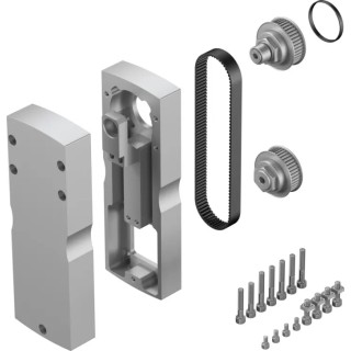 Festo Mounting Equipment for Thermocouple or PRT Probe, IP40, Transferable Torque 25Nm, Max Speed EAMM-U-110-S62-100A-207