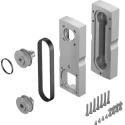 Festo Mounting Equipment for Thermocouple or PRT Probe, IP40, Transferable Torque 25Nm, Max Speed EAMM-U-110-S62-100A-207