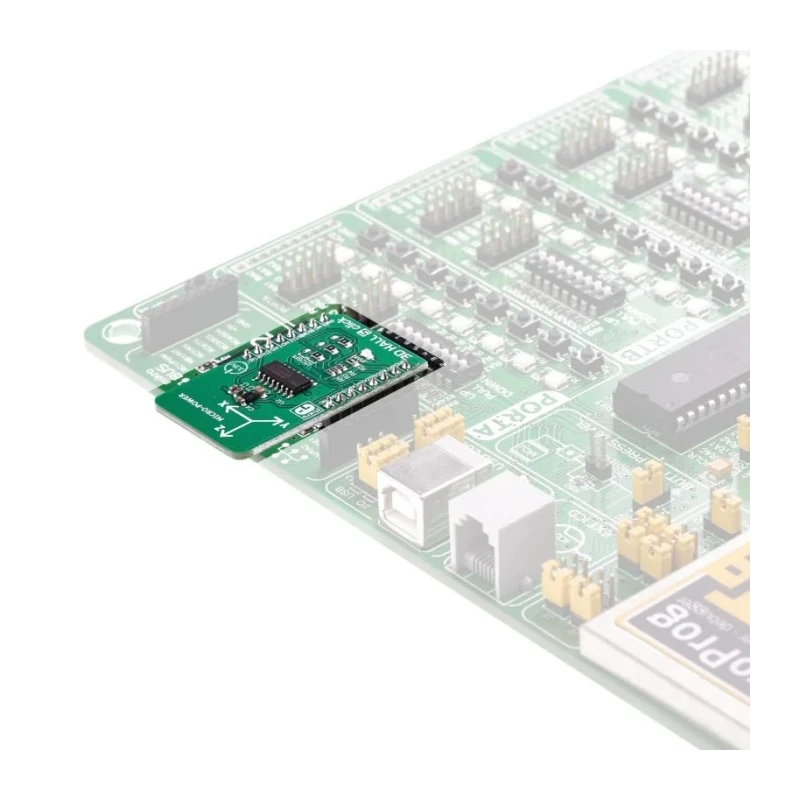 MikroElektronika 3D Hall 5 Click Magnetic Field Sensor Evaluation Board MIKROE-3197