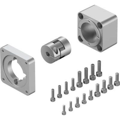 Festo Mounting Equipment for Electric Drives IP40 Transferable Torque 17Nm Weight 890g EAMM-A-D60-87A