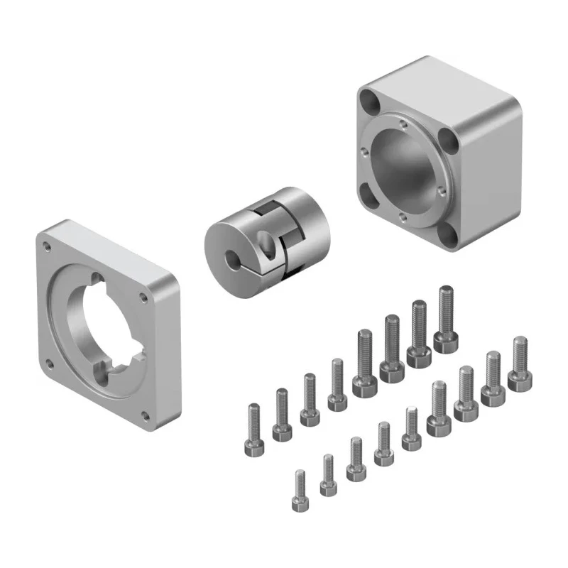 Festo Mounting Equipment for Electric Drives IP40 Transferable Torque 17Nm Weight 890g EAMM-A-D60-87A