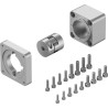 Festo Mounting Equipment for Electric Drives IP40 Transferable Torque 17Nm Weight 890g EAMM-A-D60-87A