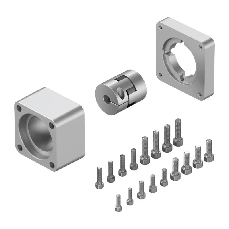 Festo Mounting Equipment for Electric Drives IP40 Transferable Torque 17Nm Weight 890g EAMM-A-D60-87A