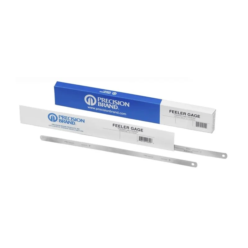 Precision Brand High Carbon Steel Feeler Gauge, 1 Blade, Metric, 305mm Length 12.7mm Width 0.25mm Thickness 09225